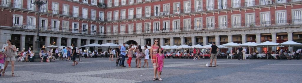 Plaza Mayor in Madrid Spain