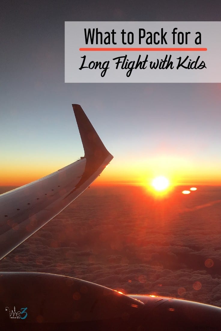 What To Pack For Long Flight With Kids