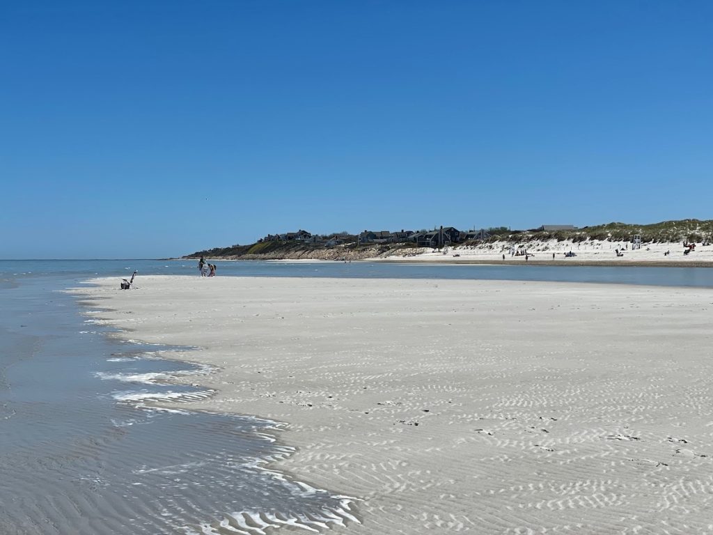 Mayflower Beach on cape cod
