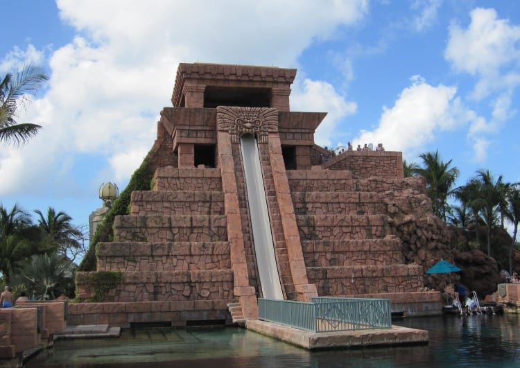 Atlantis pyramid slide