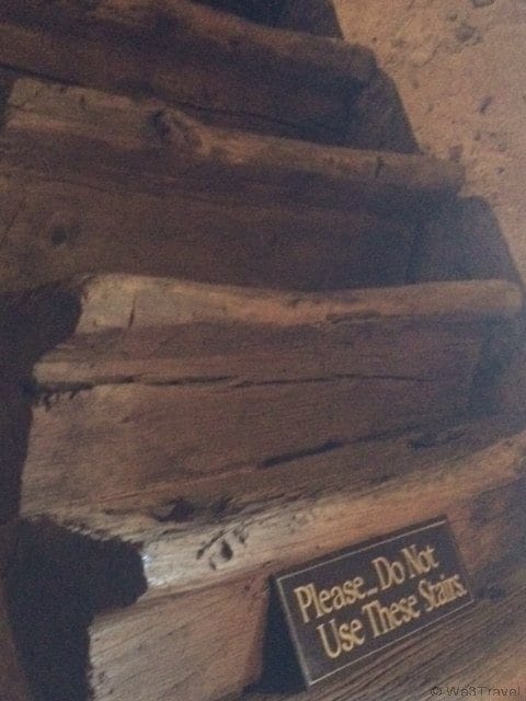 Steps in the Hans Herr House - Introducing Kids to Amish History