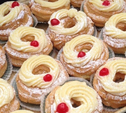 10 Must Try RI Foods - Zeppole from LaSalle Bakery