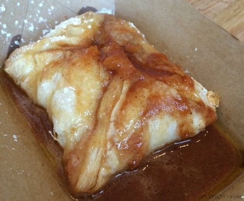 Peach dumpling - Must Try Foods in Ocean City, MD