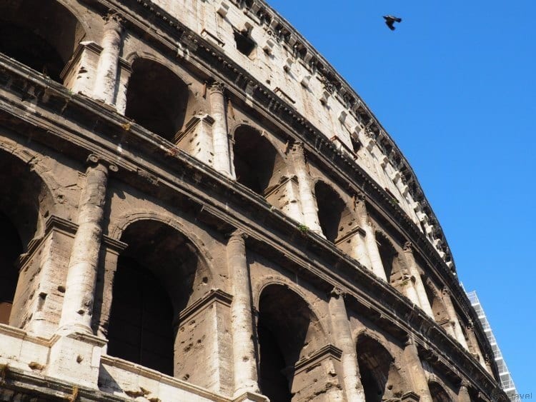 Overome Colosseum tour review from We3Travel