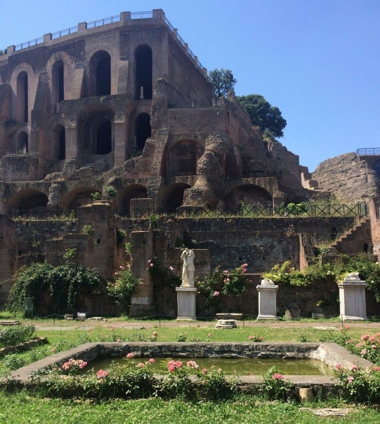 Vestal Virgin Dwellings on Palatine Hill on Overome Colosseum and Ancient City Tour