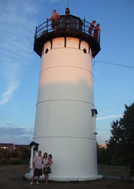 Climbing East Chop Light - What to do on Martha's Vineyard