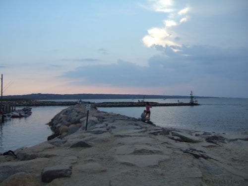 Menemsha at sunset - what to do in Martha's Vineyard with kids