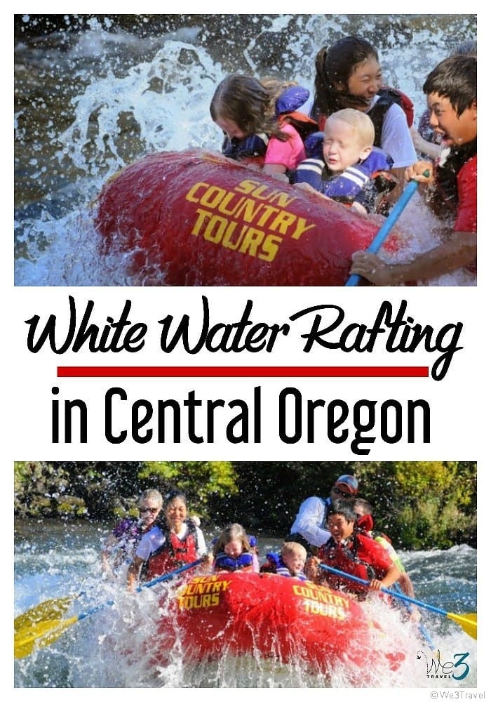 White water rafting Deschutes River in Central Oregon with Sun Country tours -- what a blast and great for kids too!