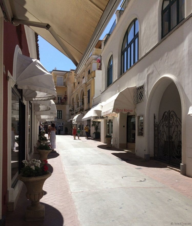 Shopping in Capri
