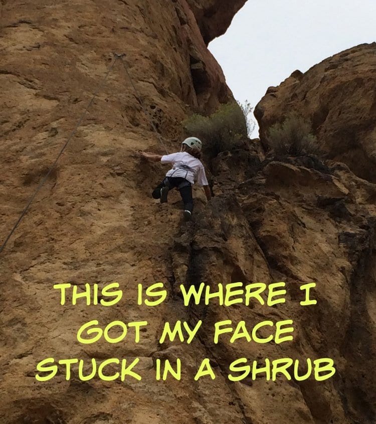 Rock Climbing at Smith Rock in Central Oregon