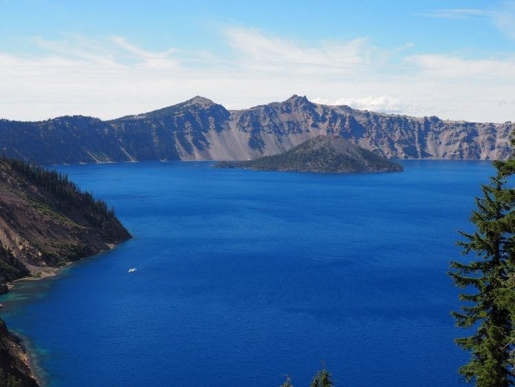 View of East Rim of Crater Lake