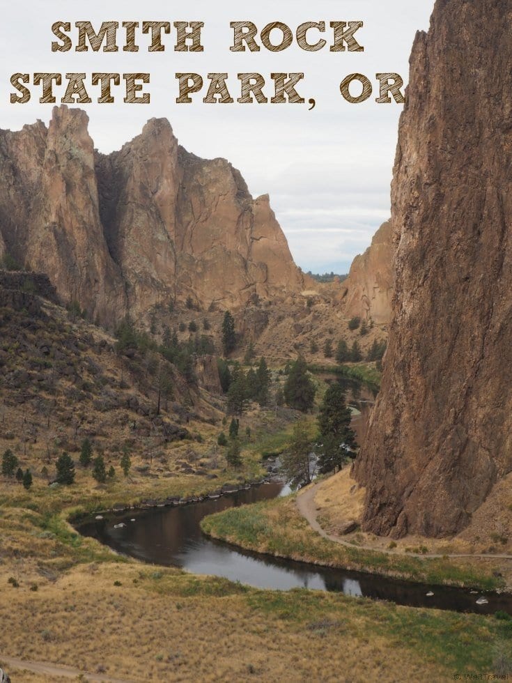 Rock Climbing at Smith Rock in Oregon