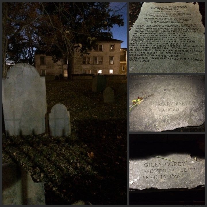 Salem witch trial memorial
