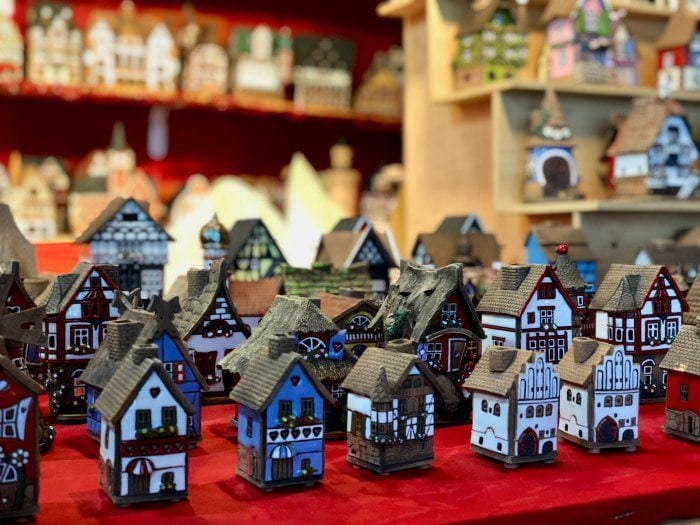 Philadelphia Christmas Village hand painted houses