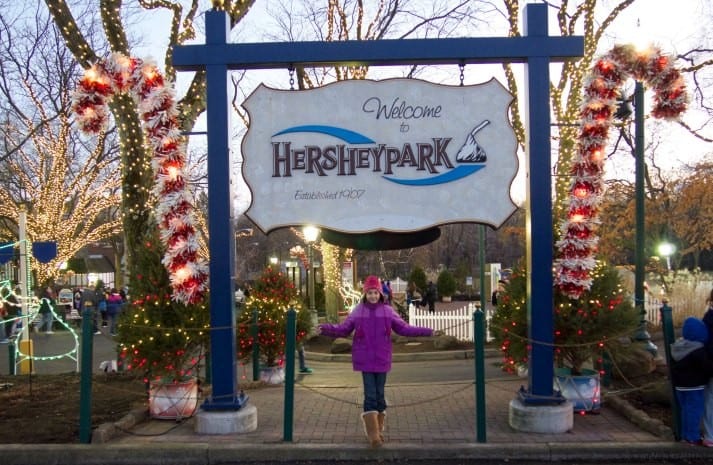 Hersheypark at Christmas