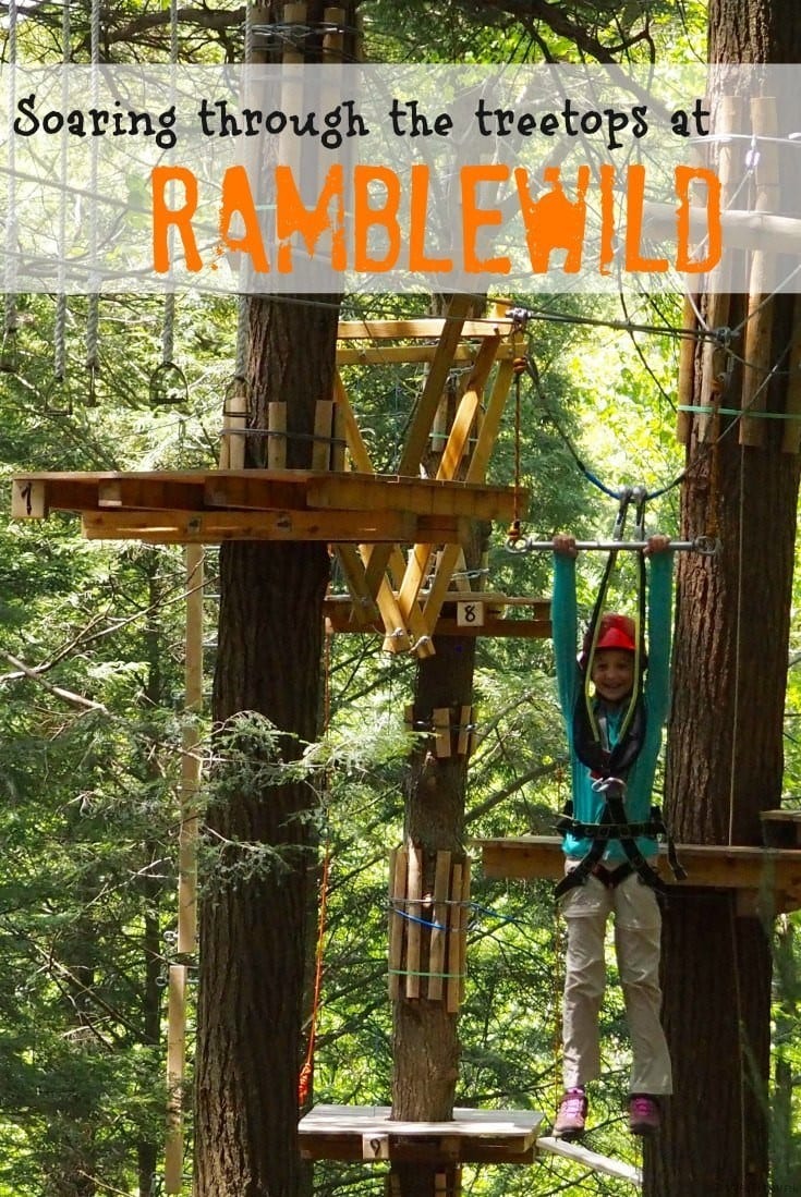 Ramblewild's treetop adventure course in the Berkshire Mountains of Massachusetts is so much more than a zipline or typical ropes course. It is a great way to challenge yourself, build confidence, and enjoy nature together as a family.