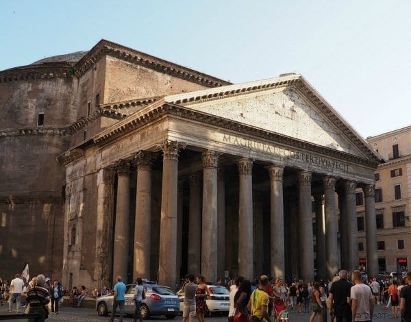 Rome movies set at the Pantheon