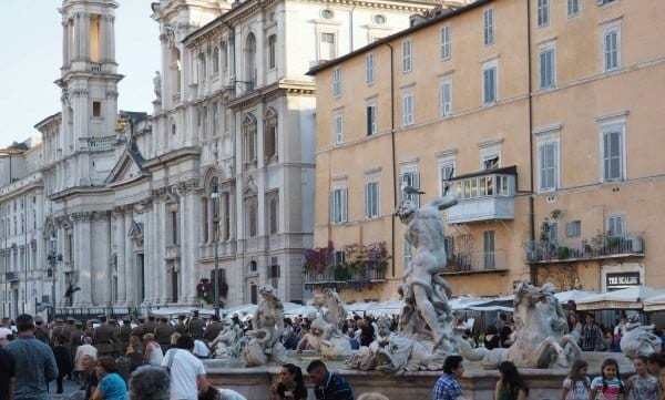 Movies set in Rome in Piazza Navona