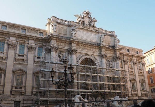 Movies set in Rome at the Trevi Fountain