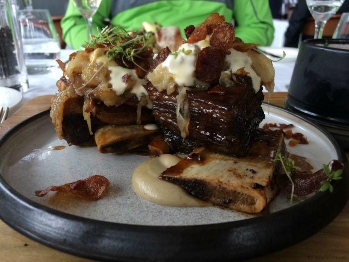 Beef ribs at Lava -- the best part about my visit to the Blue Lagoon in Iceland