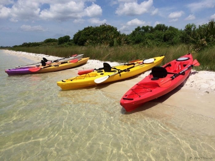Kayaking in Orange Beach Alabama with Coastal Kayak Excursions -- a perfect day on the water!