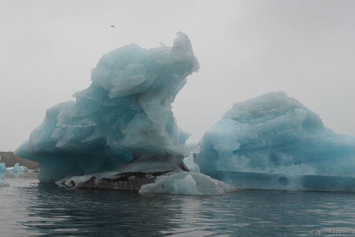 Touring the Jokulsarlon Glacier Lagoon in Iceland -- getting up close with icebergs