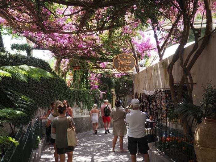 Shopping in Positano