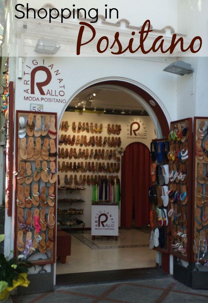 Where to shop in Positano, Italy --ideas on what to buy and where to go