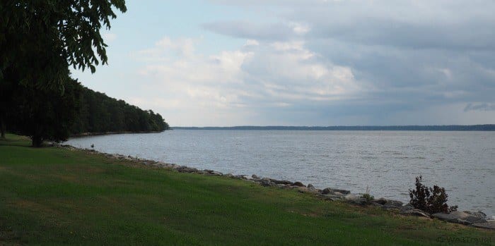 James River in Historic Jamestown, Virginia