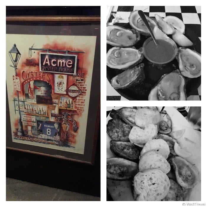On the Louisiana Oyster Trail: Acme Oyster Club in Metarie LA