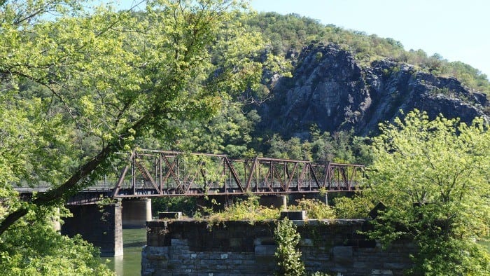 Harpers Ferry footbridge