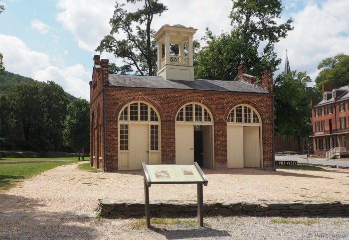 John Brown's Fort in Harpers Ferry West Virginia