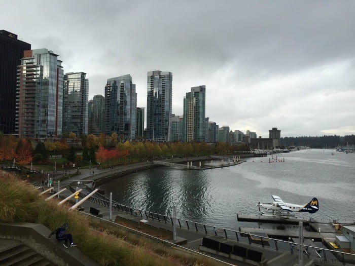 Vancouver harbour and seaplane