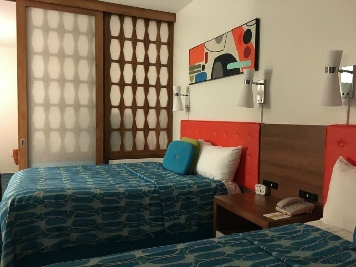 Cabana Bay review -- family suite bedroom