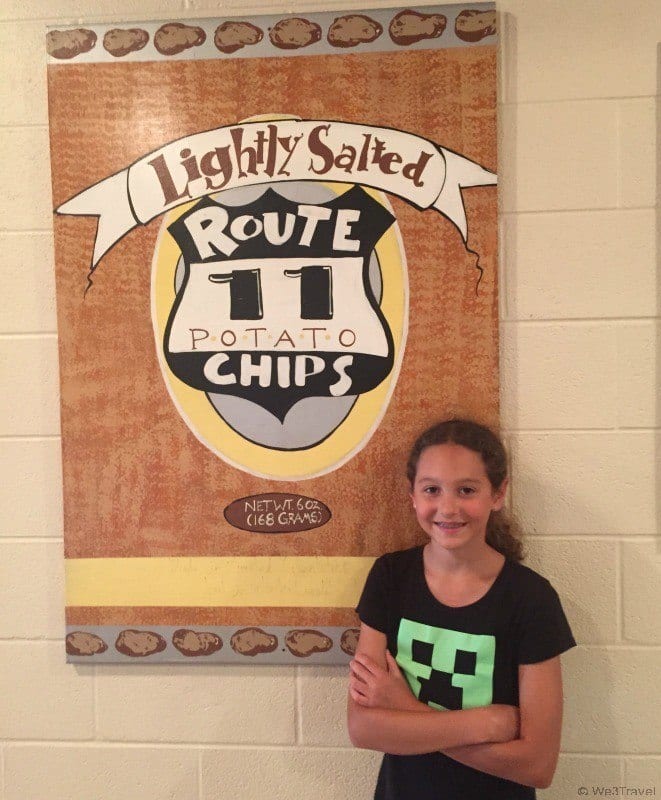 Route 11 chips in Woodstock Virginia