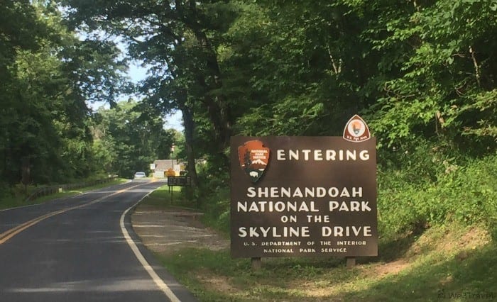 Shenandoah National Park in Virginia