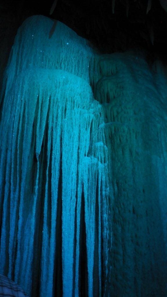 Shenandoah Caverns glittery