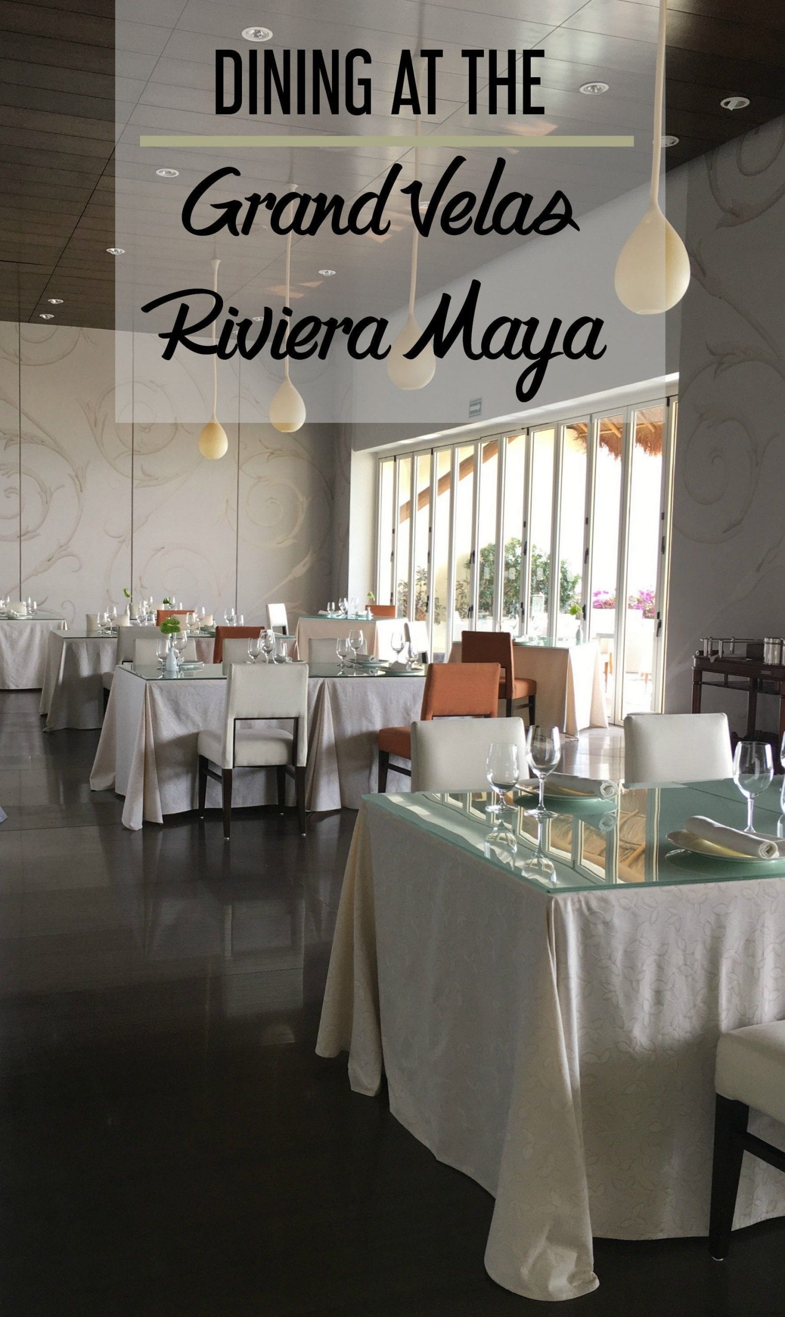 Dining at the Grand Velas Riviera Maya -- we break down all the different dining options at this all-inclusive luxury resorts in the Riviera Maya, Mexico with restaurant reviews to help you decide where to eat during your stay.