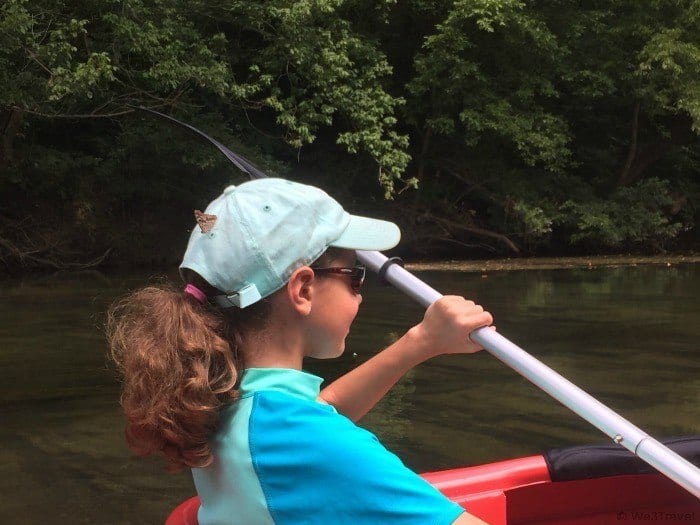 Kayaking on the Shenandoah River