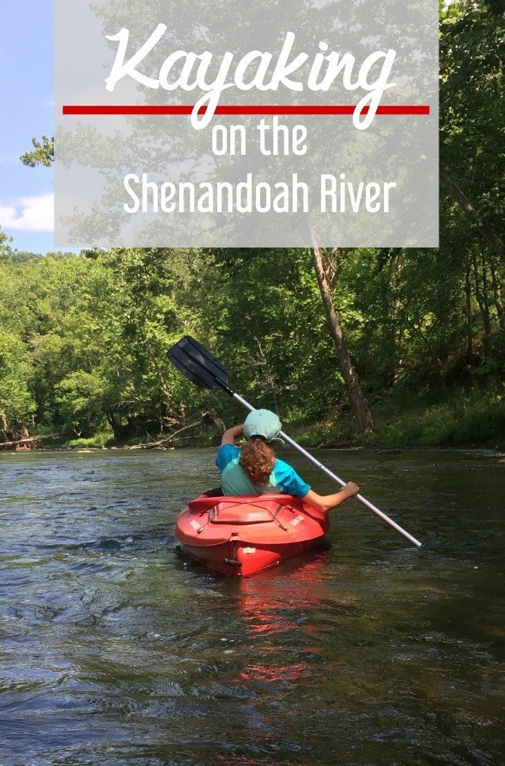 Kayaking on the Shenandoah River in Woodstock Virginia with Route 11 Outfitters