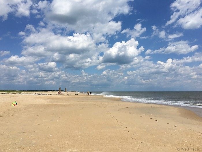 Cape Henlopen beach Delaware