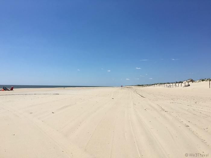 Delaware Seashore State Park beach