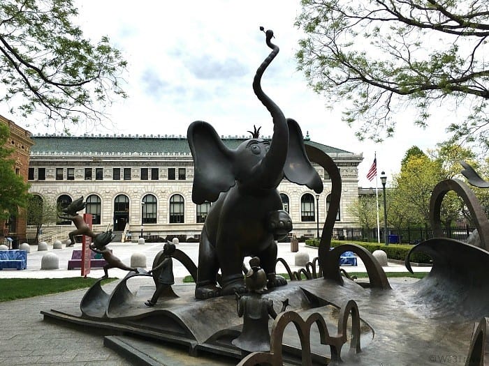 Springfield Museums Dr Seuss sculpture garden