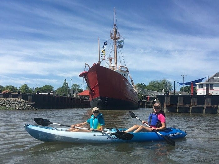 Kayaking in Lewes Delaware with Quest Kayak