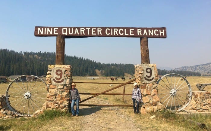 Nine quarter circle family dude ranch