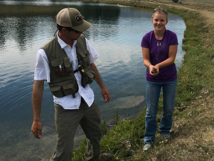 Fly fishing in Montana