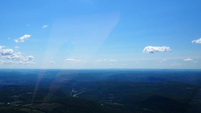 Finger lakes view from glider
