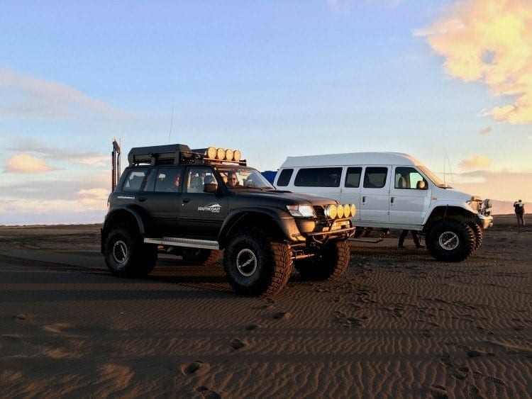 Super jeep in Iceland