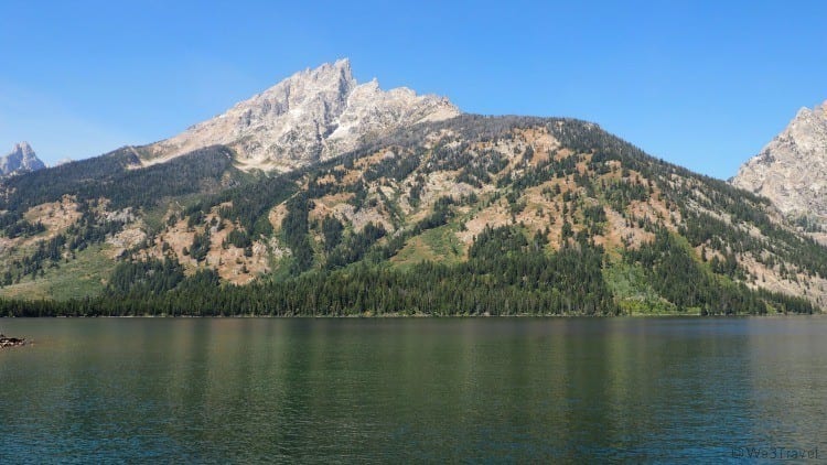 Jenny Lake from ferry