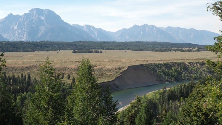 Snake river overlook grand tetons national park